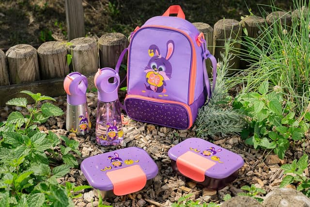 Thumbnail 6 de Maped Picnik Ecozen gourde 500 ml Lapin Violet Fluo à paille intégrée