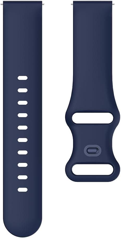 Detalle de BYISYUE 22mm silicone watch strap replacement