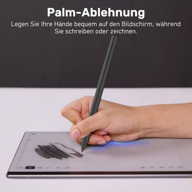 Thumbnail 4 de EMR Stylus Pen für Remarkable 2 mit Radiergummi, 4096 Druckstufen & magnetischer Befestigung