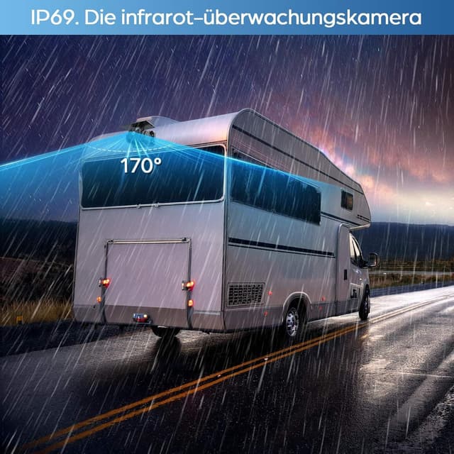 Thumbnail 4 de VASTEND VS-7A Rückfahrkamera kabellos Solar