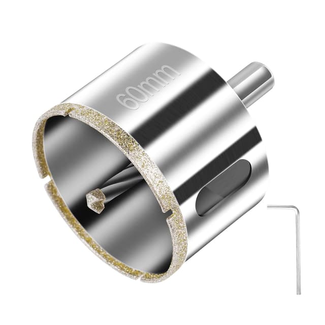 Detalle de Flintronic Diamond Drill Bit 60mm with Centre Guide for Glass & Tile