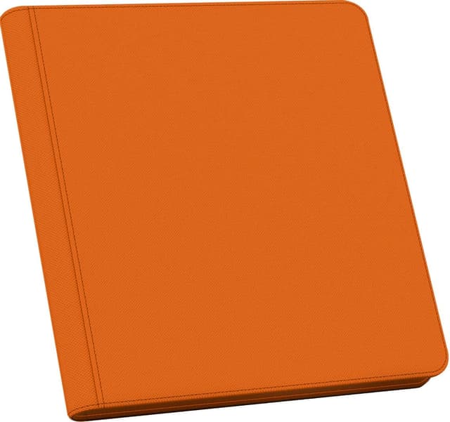 Detalle de 1000+ Pockets Trading Card Binder (Orange) — 16 Pocket Ringless Side-Loading Card Holder Album