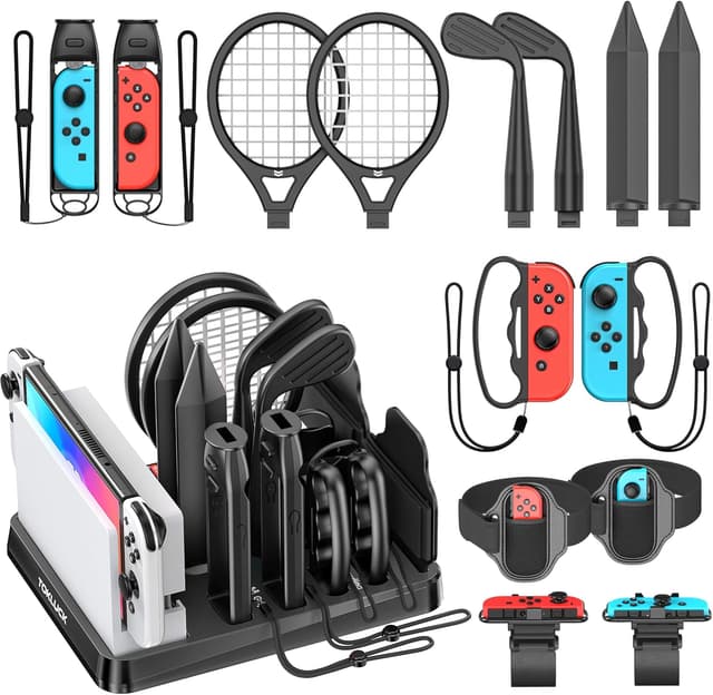 Thumbnail 6 de Tokluck Kit accessori 15 in 1 per Nintendo Switch Sports