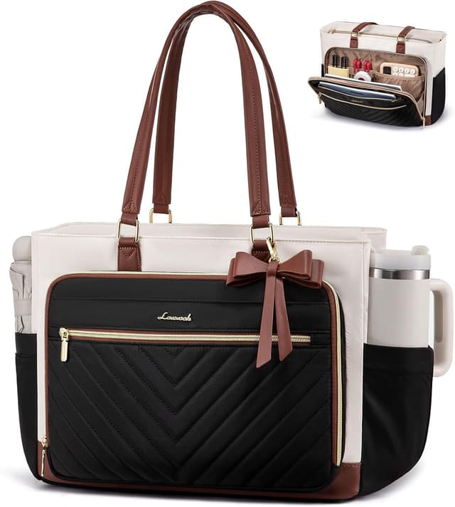 Imagen de LOVEVOOK Teacher Tote Bag for Women en OfertitasTOP