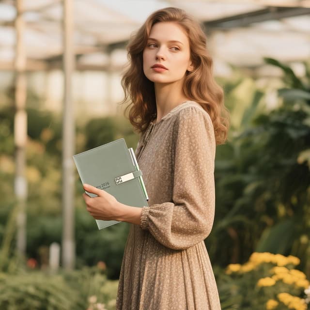 Detalle de Agenda académica 2026 A5 página al día