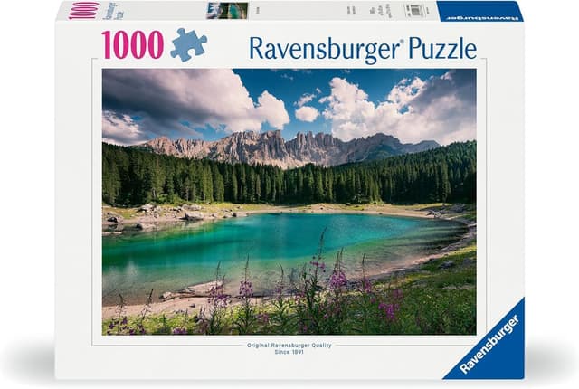 Detalle de Ravensburger Puzzle 1000 pezzi “Gioiello delle Dolomiti” (70 x 50 cm) per adulti +14