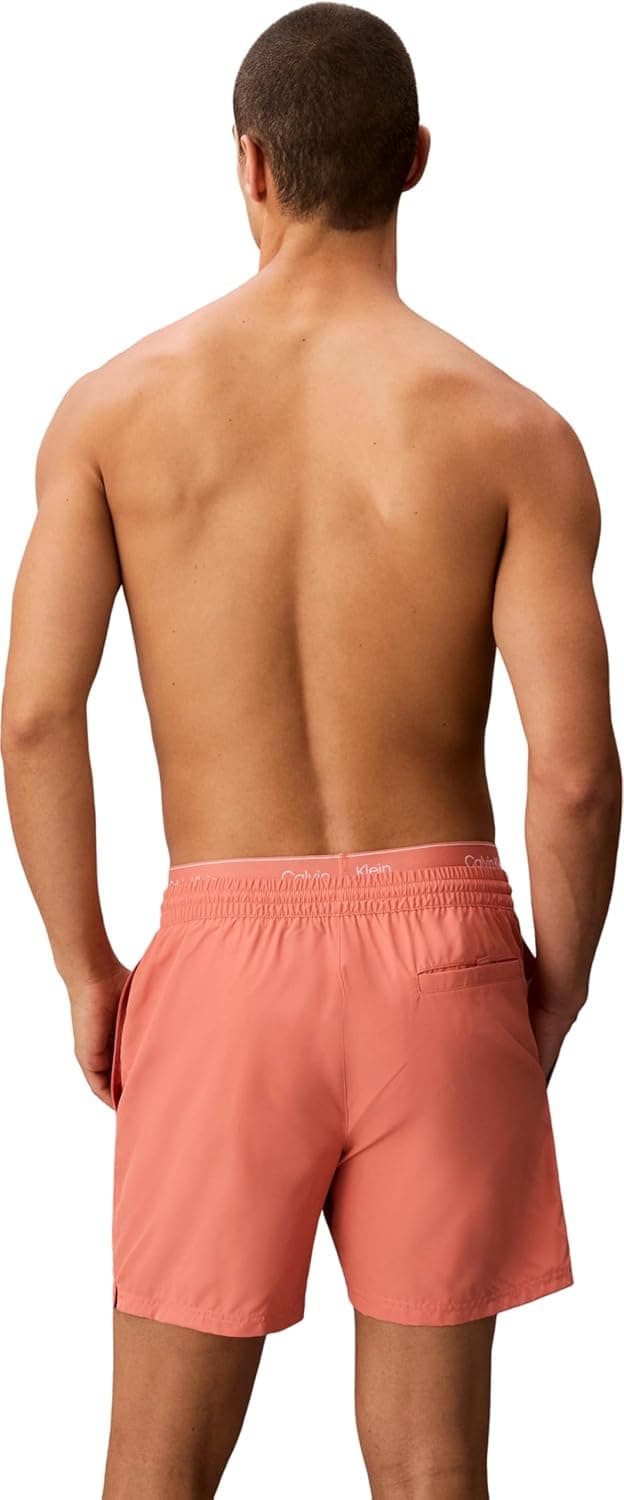 Detalle 2 de Calvin Klein Medium Drawstring Lv00n61023 pantaloni da nuoto da uomo con coulisse