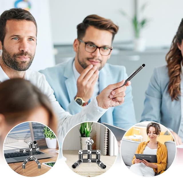 Thumbnail 6 de OSDUE Stylo magnétique Noir 14 anneaux