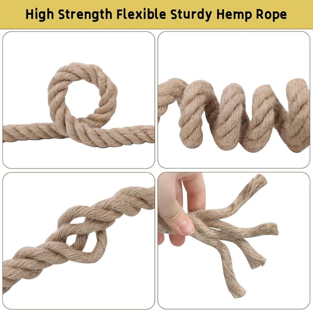 Thumbnail 2 de Meidansini 12mm jute rope 10 m for decor