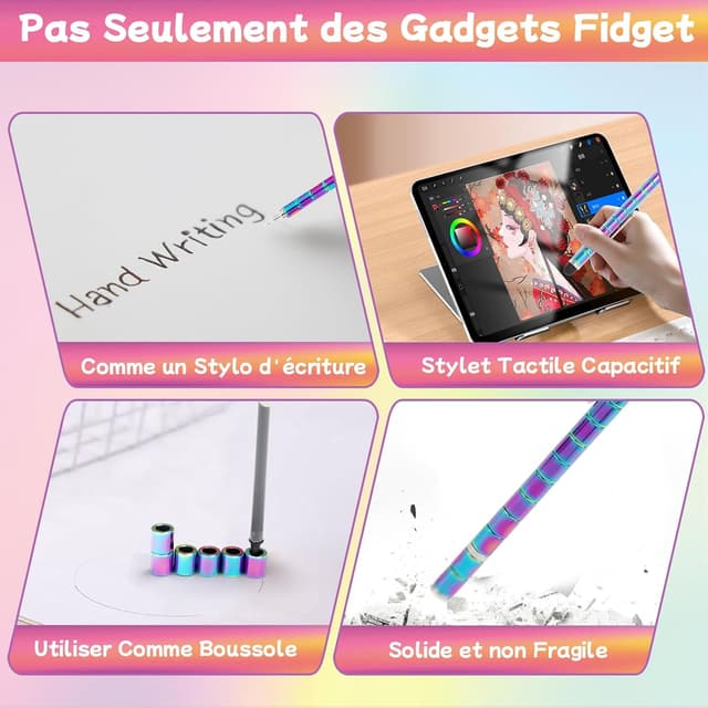 Thumbnail 4 de Stylos anti-stress amusants CDDFUNGO pour adolescentes