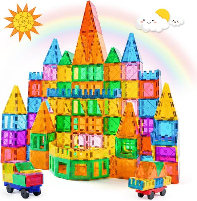 Imagen de Katiago Costruzioni Magnetiche 100 pezzi per bambini 🧩 en OfertitasTOP