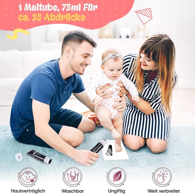 Detalle 2 de Taricor Fussabdruck Baby 75ml Kit đš