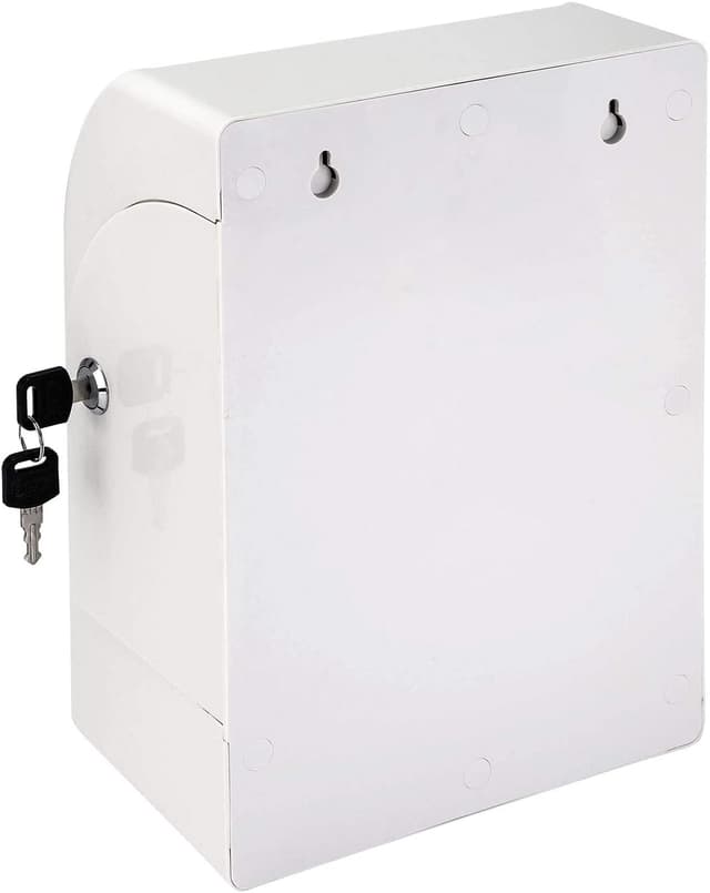 Detalle 2 de Amazon Basics ABS Ballot Box with Lock and Key