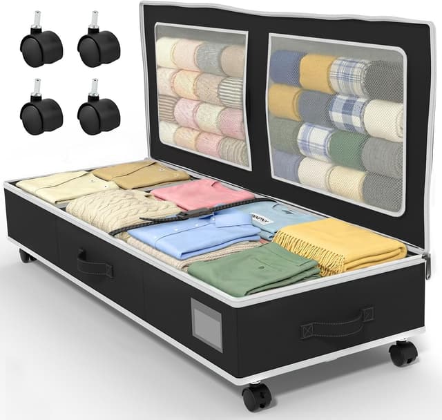 Detalle de GoMaihe Wrapping Paper Storage Organizer 41"