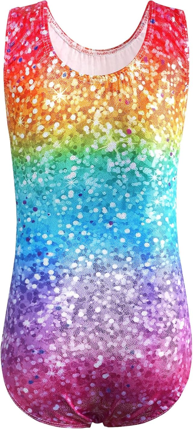 Detalle 2 de ZNYUNE Farbverlauf Gymnastikanzug für Kinder