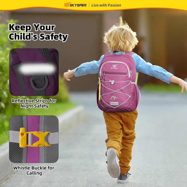 Thumbnail 6 de SKYSPER Kinderrucksack 600D Wandern 3-8