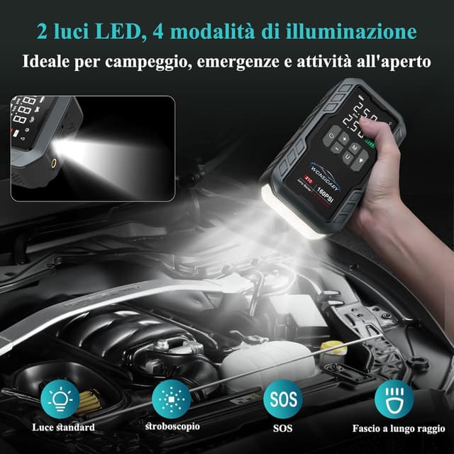 Thumbnail 5 de Wonsidary Z10 Booster 7000A 27000 mAh