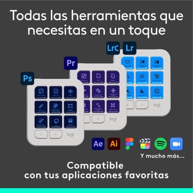 Thumbnail 2 de Logitech MX Creative Console 9 teclas LCD