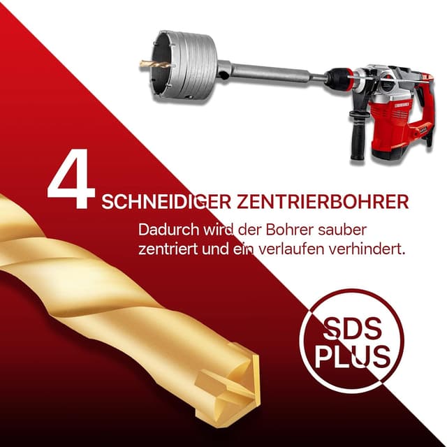 Thumbnail 2 de Bohrkrone 45mm SDS Plus Set