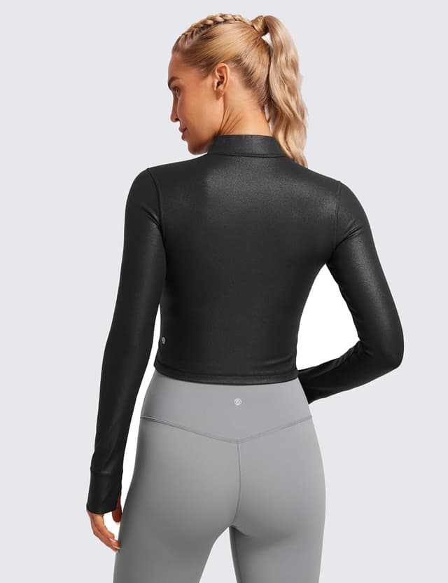 Detalle de CRZ YOGA veste d’entraînement Butterluxe à fermeture éclair intégrale pour femmes