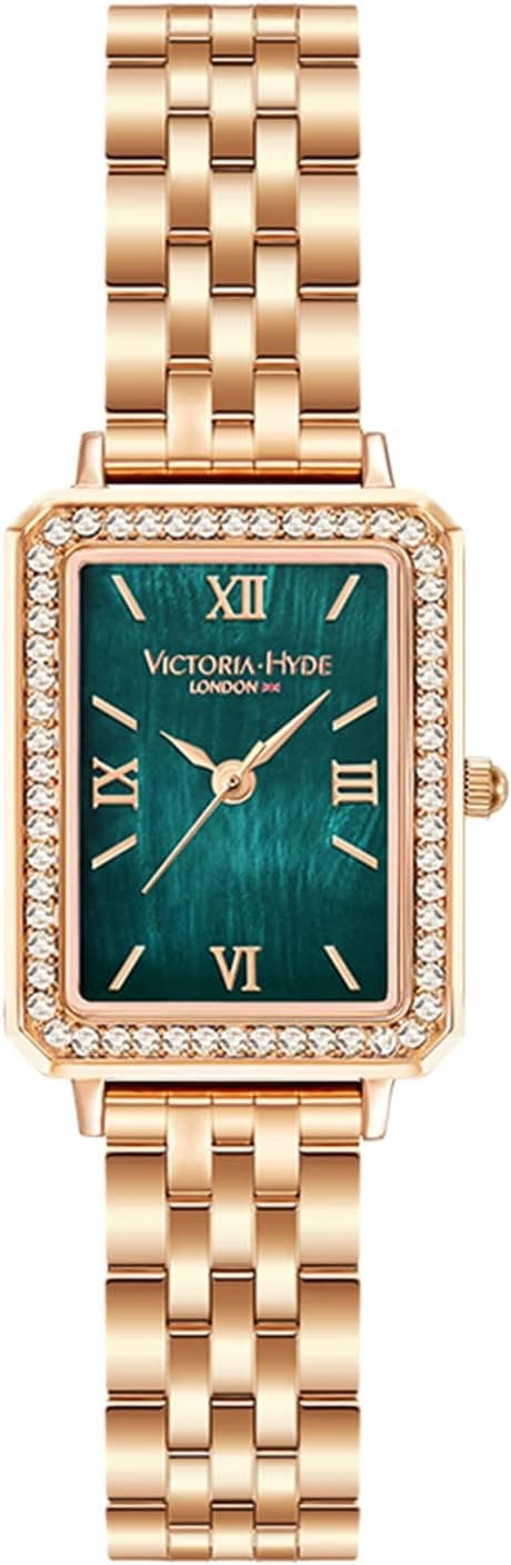 Detalle de Victoria Hyde Orologio rettangolare verde 22×28