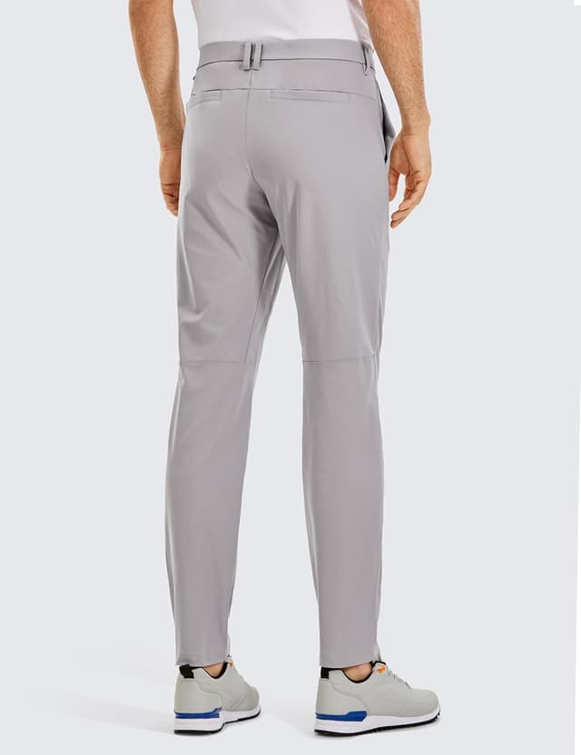 Detalle de CRZ YOGA Men’s All-Day Comfy Golf Trousers with Quick Dry Fabric (30/32/34" inseam)