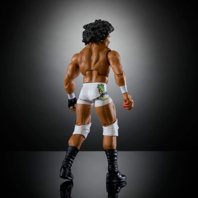 Detalle de Mattel WWE Elite Carlito figurine articulée 15 cm (JCH88) avec mains interchangeables