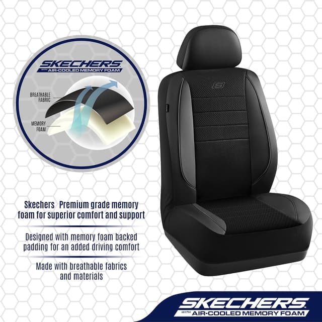 Detalle 2 de Skechers Air-Cooled Memory Foam Seat Covers