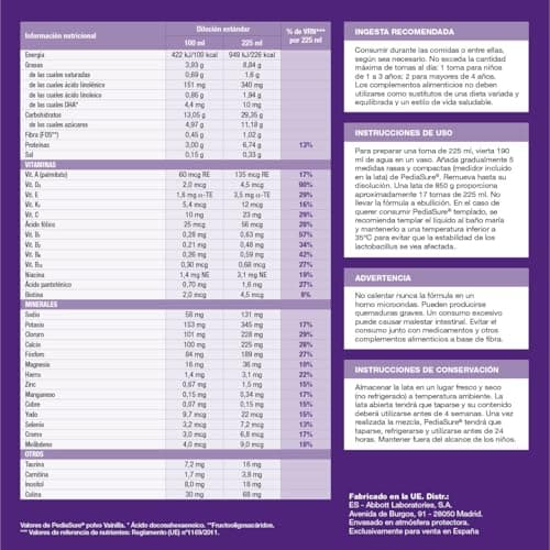 Thumbnail 5 de PediaSure Sabor Vainilla