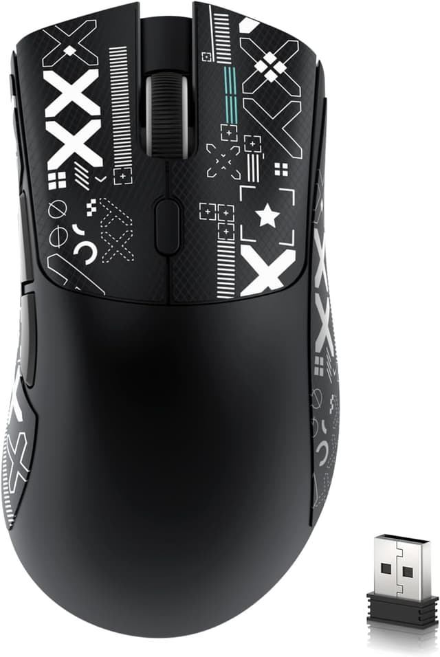 Imagen de MAMBASNAKE x Attack Shark R1 leichte Gaming‑Maus 59 g en OfertitasTOP
