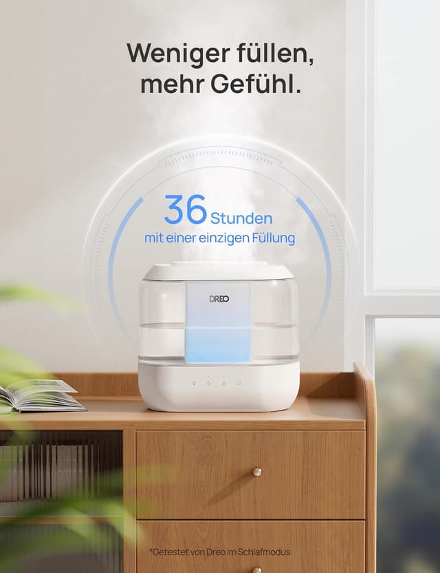 Thumbnail 4 de Dreo 4L Luftbefeuchter mit Diffusor und Nachtlicht 💧