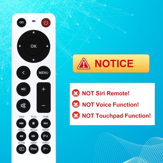Thumbnail 6 de Replacement Apple TV Remote (No Siri)