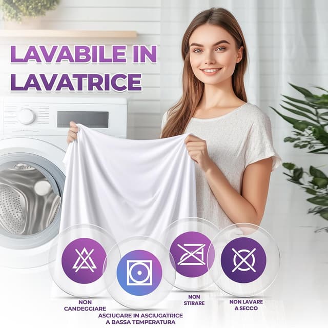 Thumbnail 4 de Utopia Bedding Coprimaterasso impermeabile 160x200