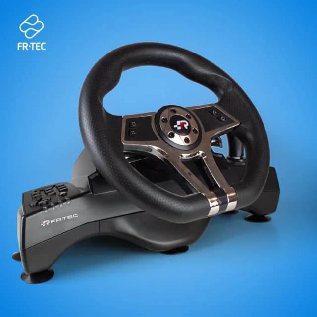 Detalle 2 de FR-TEC Hurricane Wheel MKII volante y pedales para PC