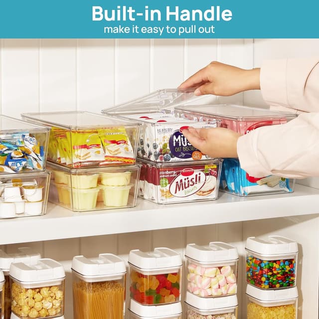 Thumbnail 4 de Vtopmart 8pcs Clear Organizers 12"