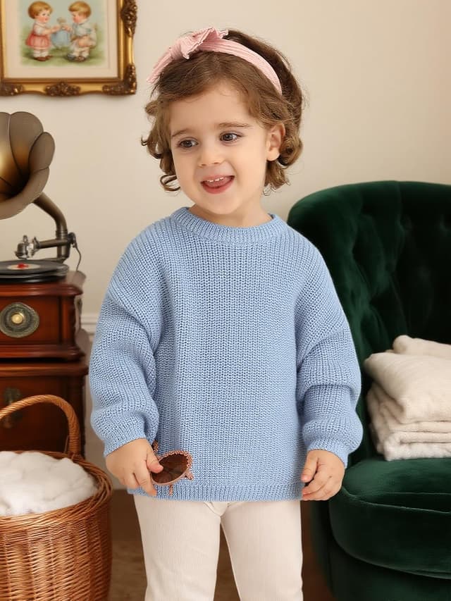 Thumbnail 1 de Naiyafly Knit Sweater 9M-5Y