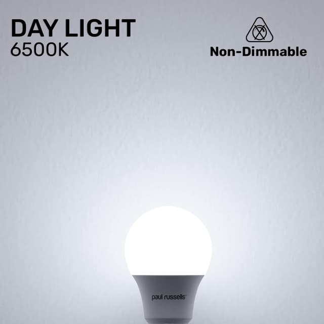Detalle de paul russells LED GLS 8W A60 E27, 6-pack