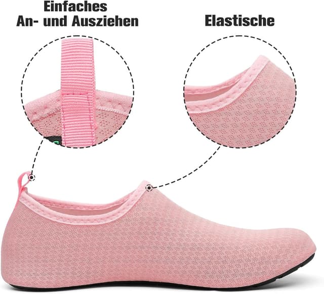 Detalle de SAGUARO Chaussures aquatiques sans lacets pour homme et femme (EU GR.36-47)