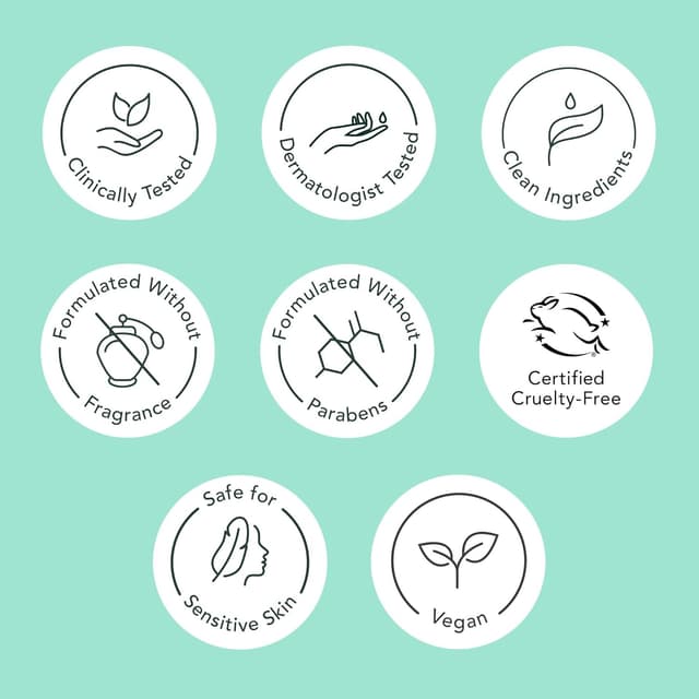 Detalle 2 de Rael Miracle Clear Facial Cleanser (Salicylic + Succinic Acid) for Oily & Combination Skin, Makeup Removing Exfoliating Face Wash