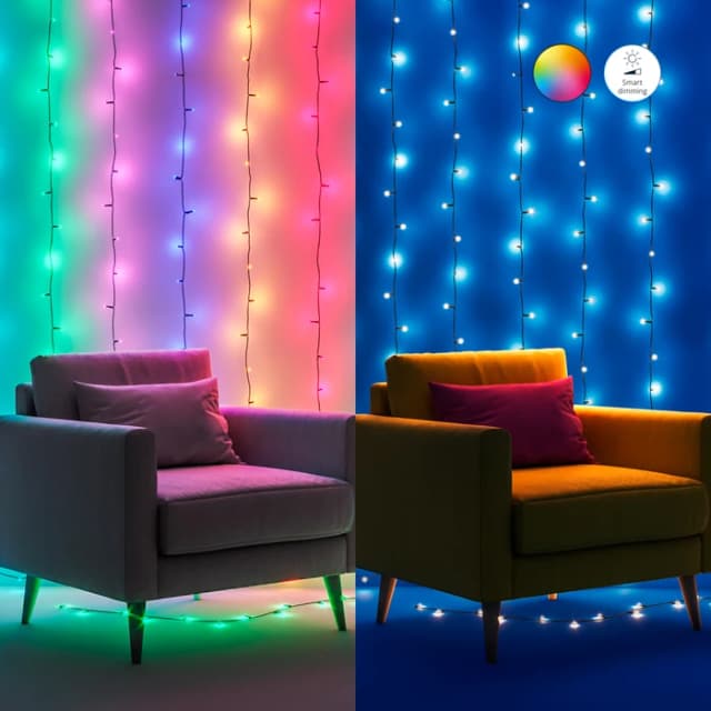 Detalle de WiZ Smart-Lichterkette 20 m 160 LED