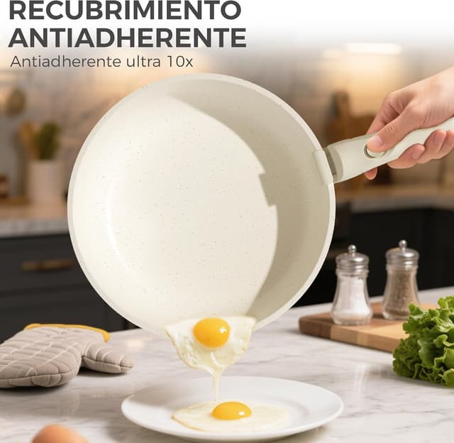 Thumbnail 2 de YASHE 9 piezas ollas y sartenes antiadherentes