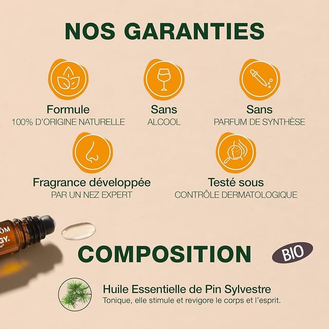 Thumbnail 2 de PRANAROM Aromaboost Energy Bio roll‑on 5 ml para fatiga física y mental