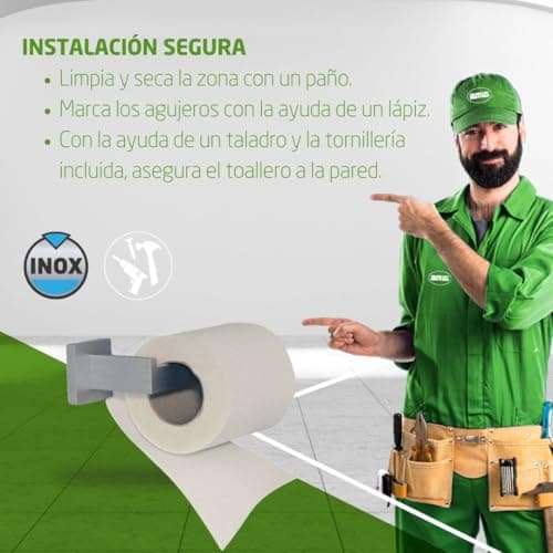 Thumbnail 4 de Amig Isla-3 Soporte para papel higiénico 165×75×55 mm 🚽