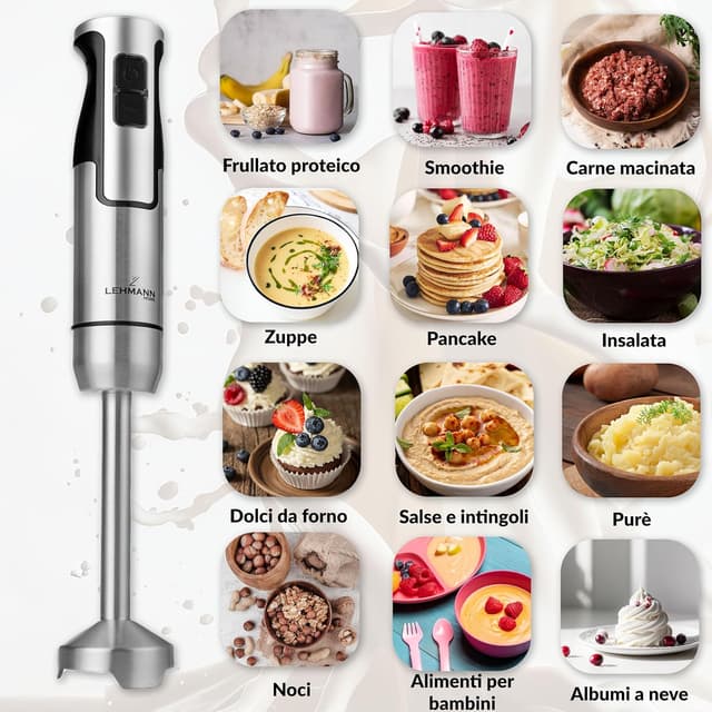 Thumbnail 6 de Lehmann Chowmei mixer multifunzione 1200 W