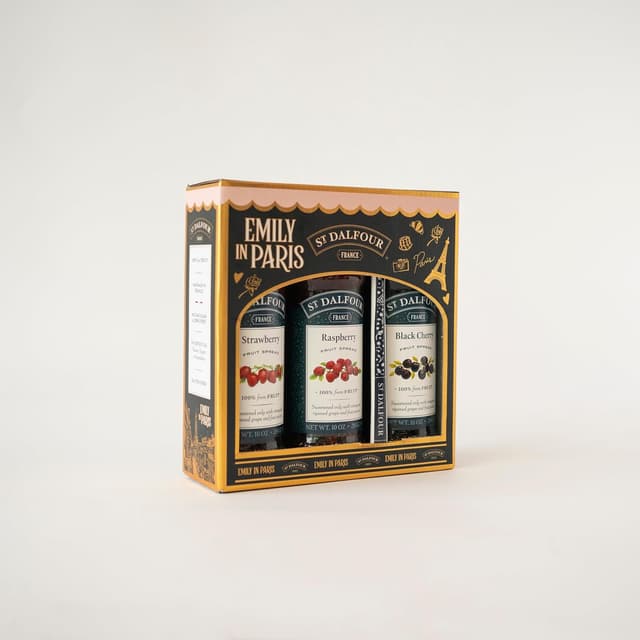 Detalle 2 de St Dalfour Fruchtaufstrich Geschenkset 3 x 284 g