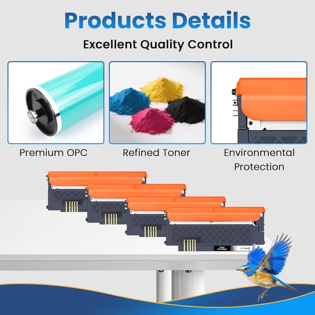 Detalle de Jhaan CLT-P404C Toner 4er-Set đš