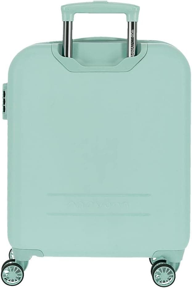 Detalle de Movom Riga Maleta de Mano Verde ✈️ Rígida ABS 37L