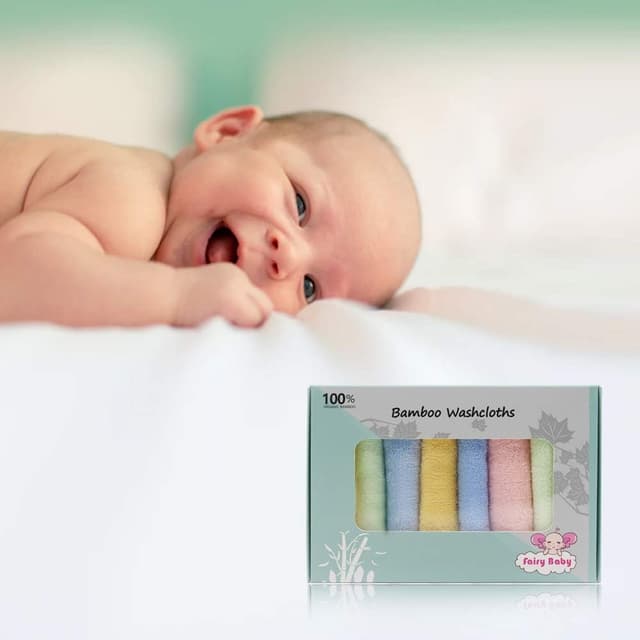 Thumbnail 6 de Baby Washcloths 10" 5 Pack