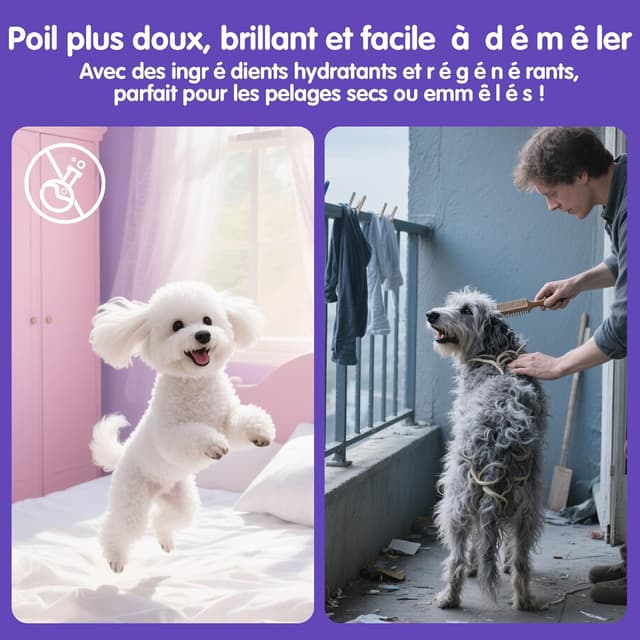 Thumbnail 3 de Aspand Spray démêlant 200ml 🐾