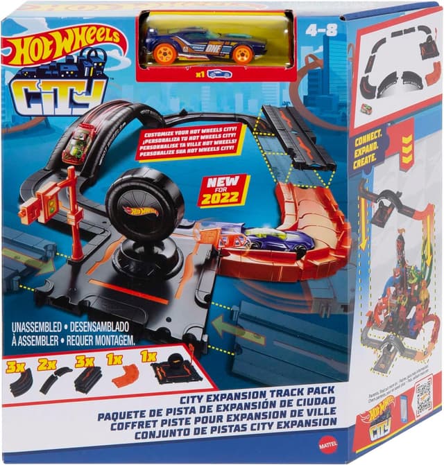 Imagen de HOT WHEELS City Erweiterungs-Streckenset 10 Teile en OfertitasTOP
